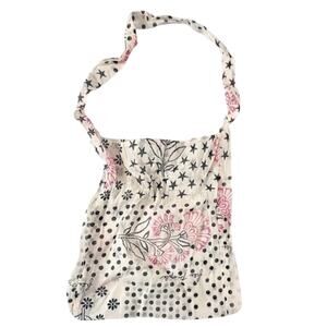 FP Free People bubblegum pink henna tattoo pink boho bag tote 15x14